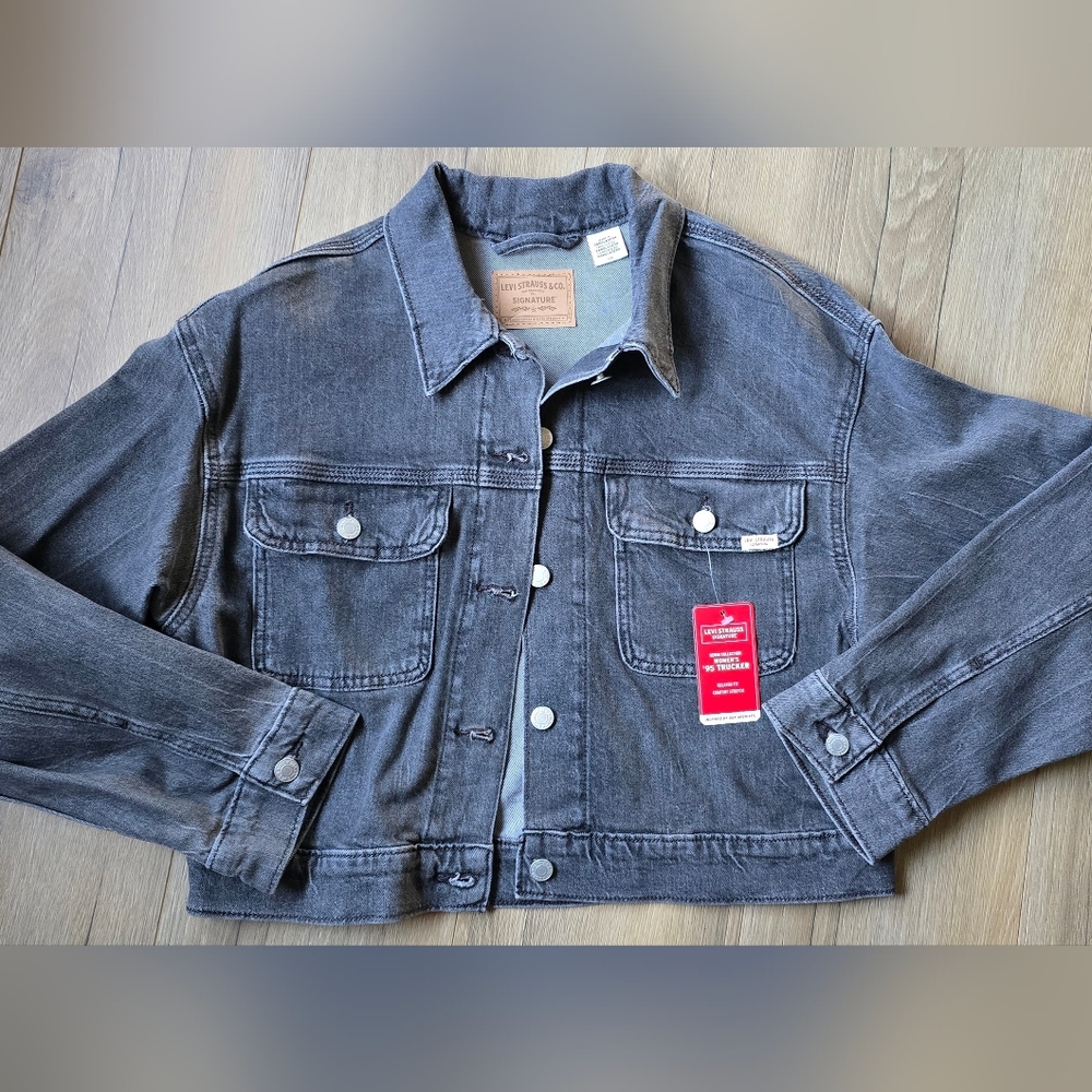 Levi's Gray Denim Jacket